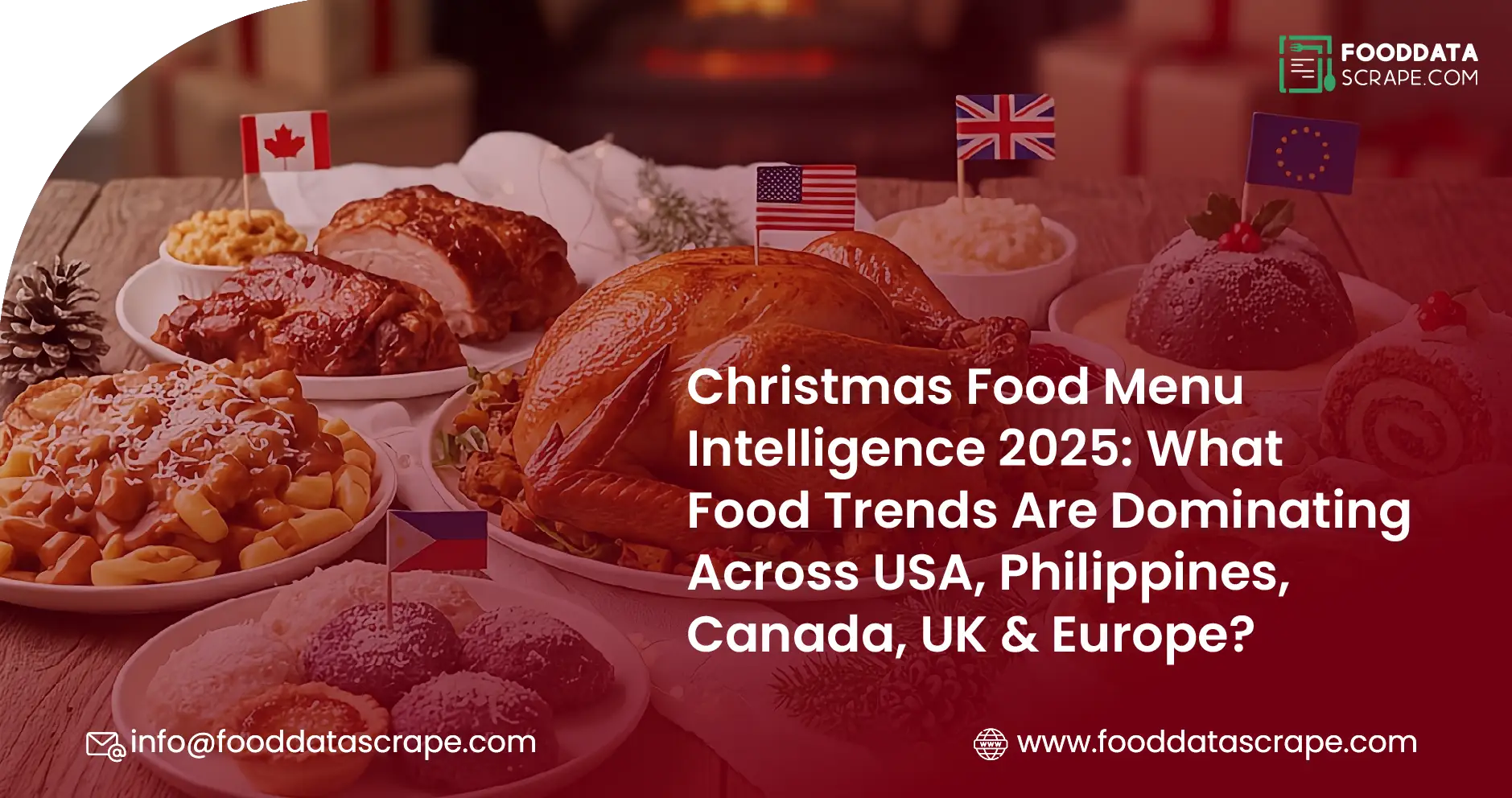 Christmas Food Menu Intelligence 2025: What Food Trends Are Dominating Across USA, Philippines, Canada, UK & Europe?